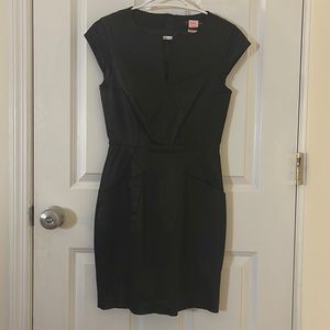 Guess by Marciano Los Angeles Collection Black Satin Dress